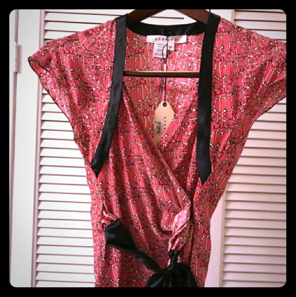 Sophisticated silk top